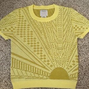 NWOT RVCA sweater T shirt!